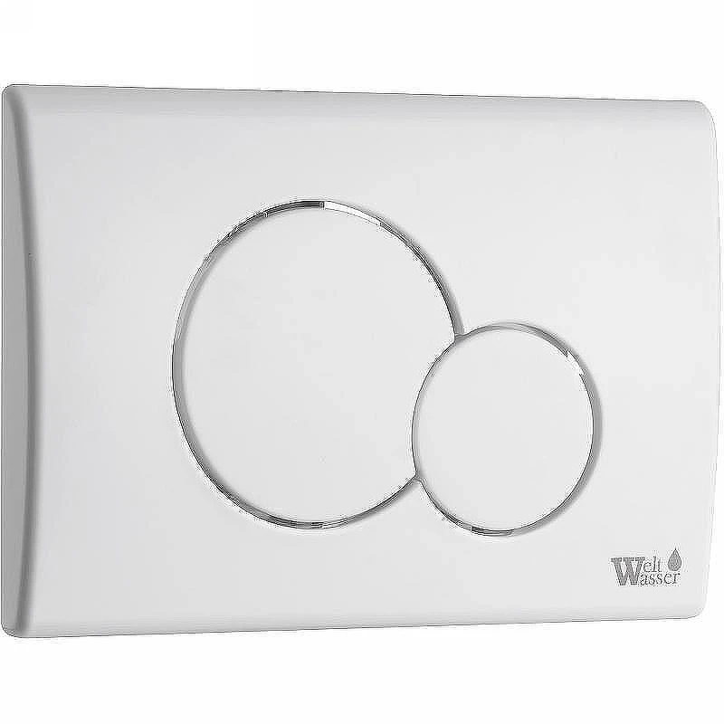 Комплект унитаза с инсталляцией WeltWasser MARBERG 507 + MERZBACH 043 MT-WT + MAR 507 RD GL-WT 10000011438 цвет Белый глянцевый с сиденьем Микролифт и клавишей смыва цвет Белый глянцевый