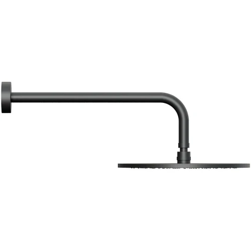 Душевая система Paffoni Light KITLIQ019NO046 с термостатом Черная матовая латунь встраиваемый