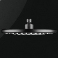 Верхний душ Swedbe Hermes 5119B Черный матовый латунь на потолок