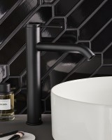 Смеситель для раковины Jacob Delafon Grands Boulevards E77959-4AND-BL Черный матовый латунь