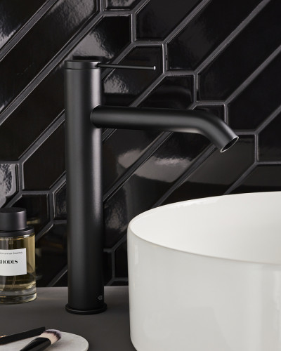 Смеситель для раковины Jacob Delafon Grands Boulevards E77959-4AND-BL Черный матовый латунь