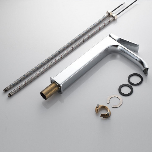 Смеситель для раковины Shevanik S4011 цвет Хром