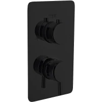 Смеситель для душа Boheme Cell 135-3-B Черный матовый латунь встраиваемый