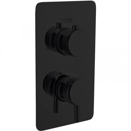 Смеситель для душа Boheme Cell 135-3-B Черный матовый латунь встраиваемый