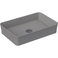 Раковина-чаша Berges Ego SL 55 181069 Серая матовая фарфор накладная
