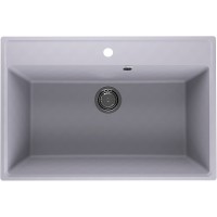 Кухонная мойка Ulgran Quartz Forte 760-05 Бетон искусственный камень (литьевой мрамор) встраиваемый