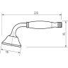 Ручной душ Migliore Provance 19468 Хром латунь