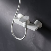 Смеситель для душа AM.PM X-Joy F85A20033 Белый латунь на стену