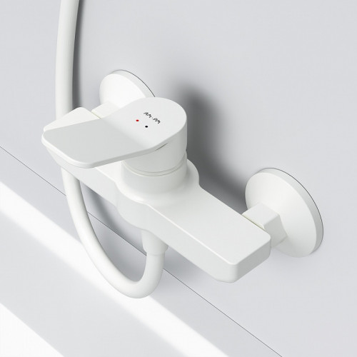 Смеситель для душа AM.PM X-Joy F85A20033 Белый латунь на стену