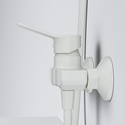 Смеситель для душа AM.PM X-Joy F85A20033 Белый латунь на стену