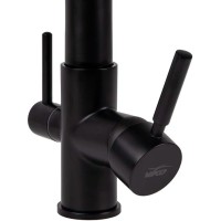 Смеситель для кухни Viko V-5602 Черный матовый латунь