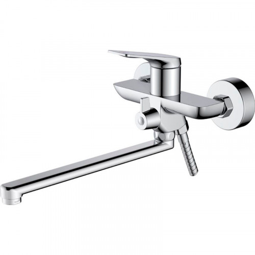 Смеситель для ванны Haiba HB22816 универсальный Хром латунь на стену