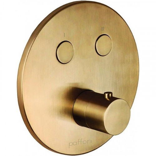 Смеситель для душа Paffoni Compact Box CPM018HGSP цвет Золото медовое брашированное