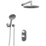 Душевая система WasserKRAFT Berkel A16030 Thermo с термостатом Хром латунь встраиваемый
