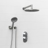 Душевая система WasserKRAFT Berkel A16030 Thermo с термостатом Хром латунь встраиваемый