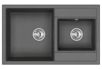 Кухонная мойка Granula 82 8201 цвет Графит