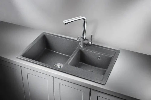 Кухонная мойка Granula 82 8201 цвет Графит