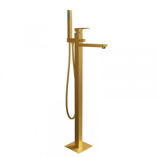 Смеситель для ванны Remer Absolute AU08BG цвет Золото брашированное