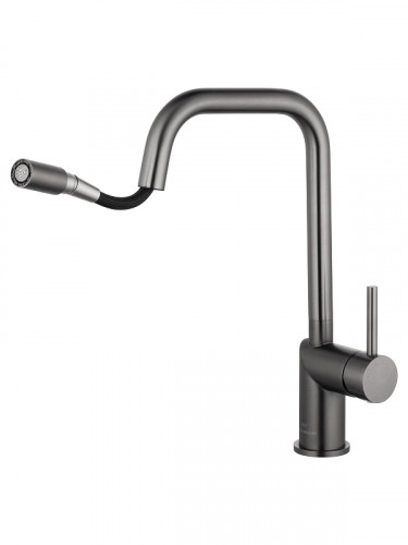 Смеситель для кухни Wonzon &amp; Woghand WW-6018-BGG цвет Темный графит