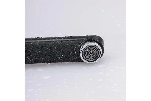 Смеситель для кухни Ekko E5408-7 цвет Черный матовый