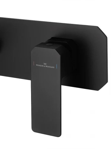 Смеситель для раковины Wonzon & Woghand Diamond WW-88869011-MB цвет Черный матовый