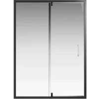 Душевая дверь Creto Astra 140 121-WTW-140-C-B-6 (260067) профиль Черный матовый стекло прозрачное