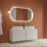 Зеркало Cezares Giubileo 140 CZR-SPC-GIUBILEO-1400-800-TCH-WARM с подсветкой с сенсорным выключателем и подогревом стекло