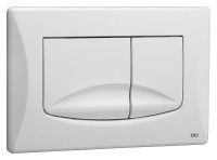 Кнопка смыва для инсталляции Oli River Dual 638501 Белая