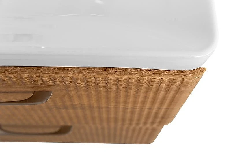 Тумба под раковину BelBagno Due 60 DUE-600-2C-SO-RN-P подвесная Rovere Nature