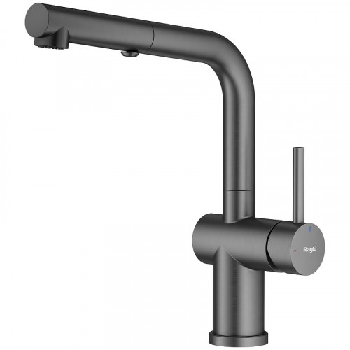 Смеситель для кухни Raglo R86.49.09 Графит матовый латунь