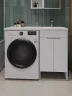 Тумба с раковиной Orange Kandy 110 R OPKD-110TUW+RAR Белый глянец МДФ / ЛДСП