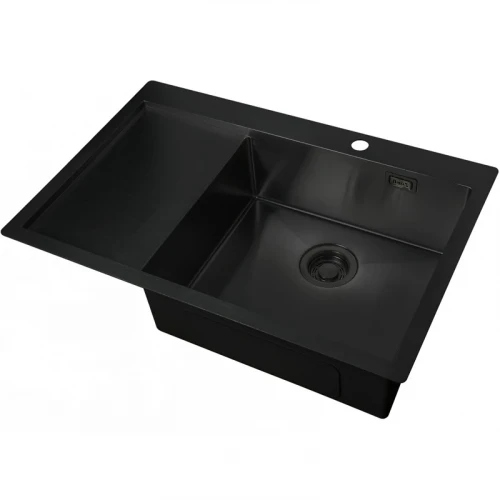 Кухонная мойка ZorG Light Grafit ZL R 780510-R GRAFIT Графит нержавеющая сталь встраиваемый