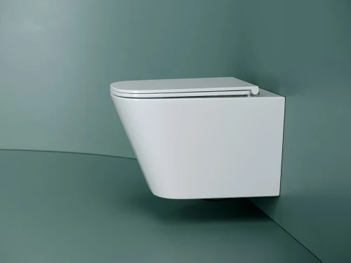 Комплект унитаза Ceramicanova Union CN4009T с инсталляцией Grohe Rapid SL 38811KF0 с сиденьем Микролифт и Черной матовой клавишей смыва фарфор подвесной