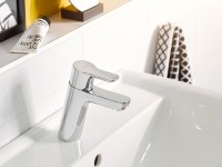 Смеситель для раковины Kludi Pure Easy XL 372920565 Хром латунь