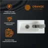 Раковина Orange 36 B05-365W Белая фарфор подвесная, накладная