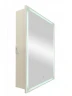 Зеркальный шкаф Art&Max Techno 60 R AM-Tec-600-800-1D-R-DS-F с подсветкой цвет Белый