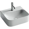 Раковина Ceramicanova Aura 44 CN2005 Белая фарфор подвесная