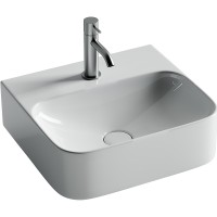 Раковина Ceramicanova Aura 44 CN2005 Белая фарфор подвесная