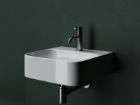 Раковина Ceramicanova Aura 44 CN2005 Белая фарфор подвесная