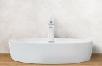 Раковина-чаша WeltWasser Elbach 3204 46 10000004568 Белый глянец фаянс накладная