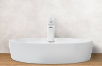 Раковина-чаша WeltWasser Elbach 3204 46 10000004568 Белый глянец фаянс накладная