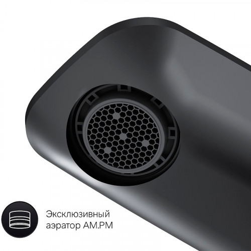 Смеситель для раковины AM.PM Inspire V2.0 F50A02322 Черный матовый латунь