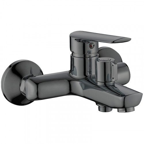 Смеситель для ванны ESKO Lagos Gun Metal LG54GM Оружейная сталь пластик на стену