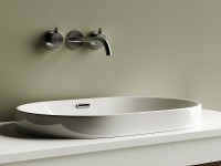 Раковина Ceramicanova Element 60 CN5020 Белая фарфор полувстраиваемая