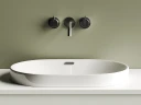 Раковина Ceramicanova Element 60 CN5020 Белая фарфор полувстраиваемая