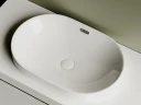 Раковина Ceramicanova Element 60 CN5020 Белая фарфор полувстраиваемая