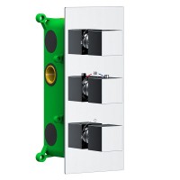 Душевая система Timo Petruma SX-5079/00SM с термостатом Хром латунь встраиваемый