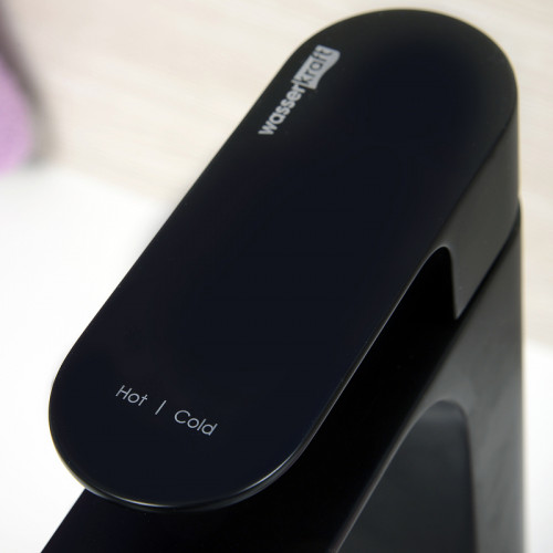 Смеситель для раковины WasserKRAFT Elbе 7403H Черный матовый латунь