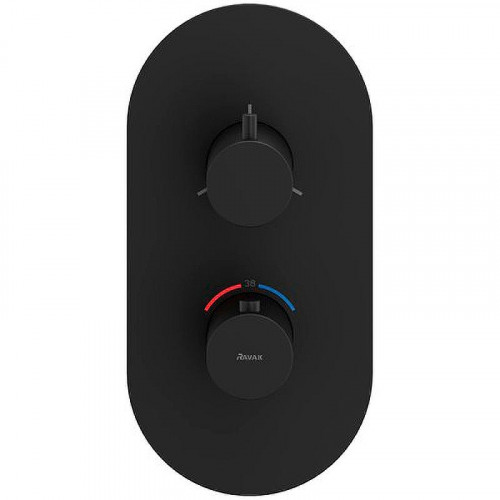 Смеситель для душа Ravak Espirit ES 067.20BLM.O3 X070289 с термостатом Черный матовый