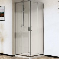 Душевой уголок Vincea City 100х80 VSS-5CT8010CL профиль Хром стекло прозрачное